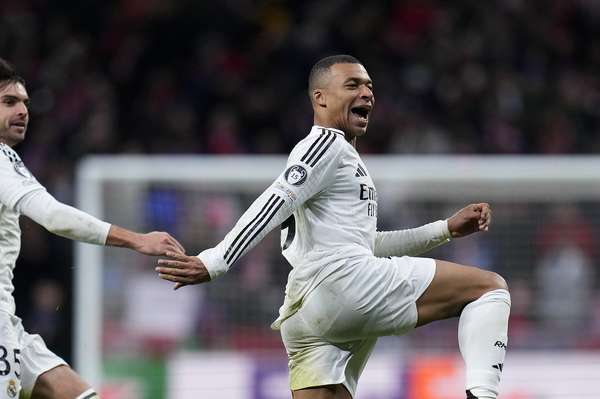 姆巴佩再演传射好戏 15场造19球领跑西甲