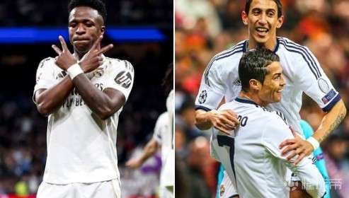 维尼修斯31次欧冠助攻封神 皇马飞翼跻身历史前五